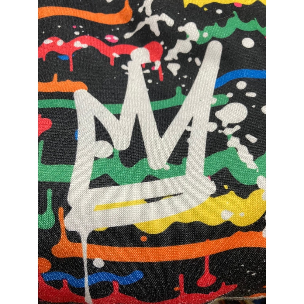 Fresh Prints of Bel Air‎ Hoodie 3X Multicolor Graffiti Crown Paint Splatter - Picture 4 of 6
